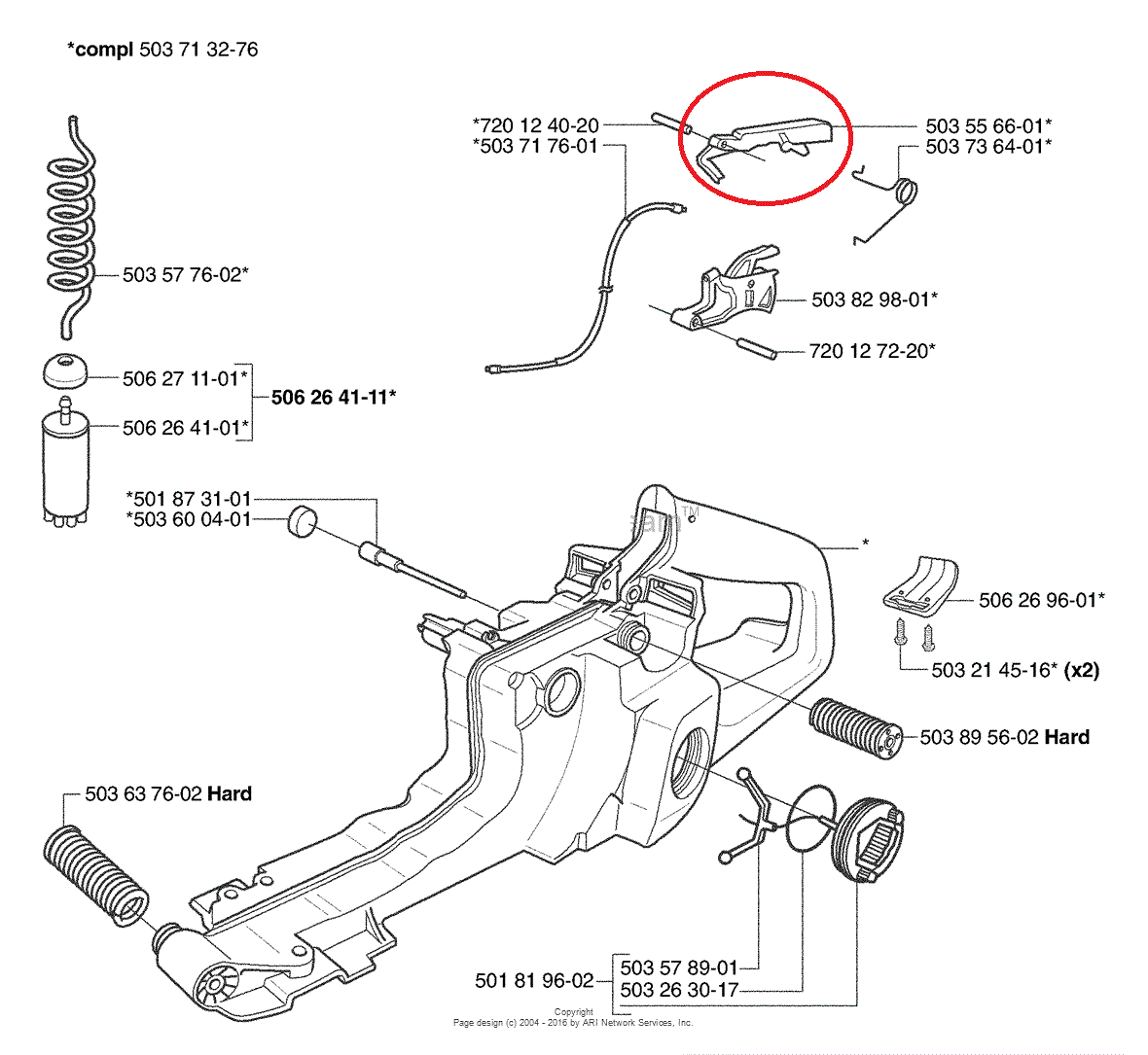 Plastra Protezione Barra Per Husqvarna 362 365 371 372 385 &ndash; Haishine