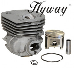 Kit cilindru drujba Husqvarna 350 , 351, 353 , 346 XP Hyway Ø 44 mm (Piston placat cu teflon)