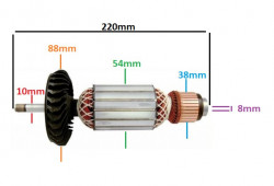 Rotor flex compatibil Bosch GWS 24-230