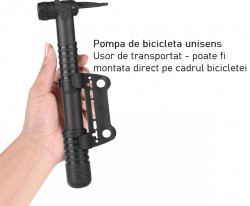 Pompa bicicleta (prindere cadru)