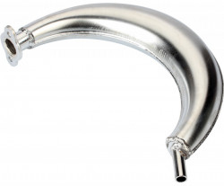 Exhaust for bicycle engine kit
