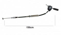 Cablu acceleratie + maneta universal motocultor 150cm