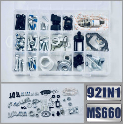 Set 92 buc piulite, suruburi si accesorii drujba Stihl Ms 440, 660