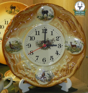 Ceas de perete ceramic pictat -Wall-clock I - 26cm