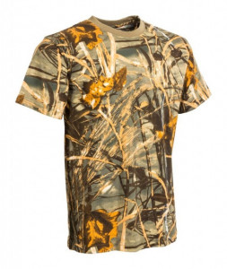 Tricou camuflaj Hardwood - Galbeniu