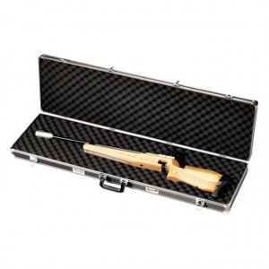HUSA ARMA ALUMINIUM, CU BURETE ptr. CARABINE 132x33x11 - inchidere in 2 puncte cu combinatii de numere, COD: 32285-07