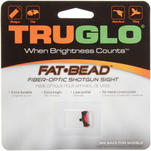 Dispozitiv de ochire Truglo Fat Bead 2.6mm Red TG948CR