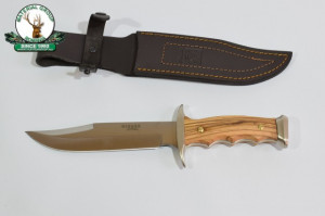 Cutit de vanator Joker CO91 - miner din lemn, 17cm