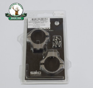Suport luneta Tikka T3 DE 30 mm Optilock Stainless Fix din doua buc. S132R916 / S130R964