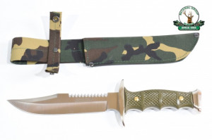 Cutit de vanatoare Joker CF91, tais: 17 cm
