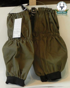 Jambiere textil verde fermoar