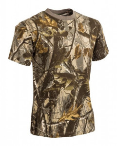 Tricou camuflaj Hardwood - Maroniu