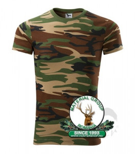 Tricou camuflaj maro