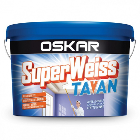 Oskar Superweiss Tavan, alba, 2.5 L