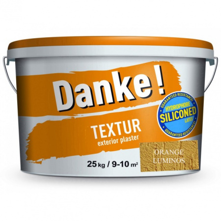 Danke! Textur Silikon Orange Luminos