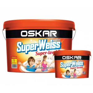 Oskar Superweiss Super-lavabil 2.5 l