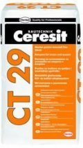 Tinci, mortar pentru tencuieli fine la interior si exterior - CT 29