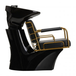 Scafa de coafură Gabbiano Prato gold - negru