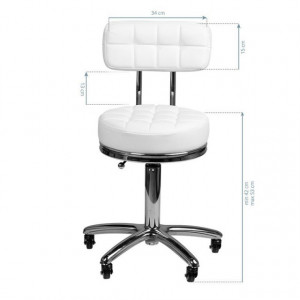 Scaun cosmetica rotativ