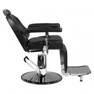 Scaun frizer Hair System SM138 negru