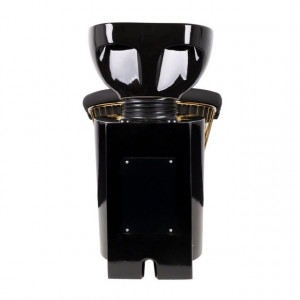 Scafa coafor Lille negru auriu