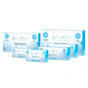 Pungi de sterilizare ALL4MED pentru autoclav 190x330mm