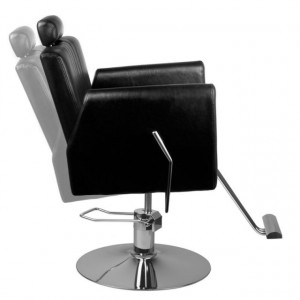 Scaun coafura barber negru