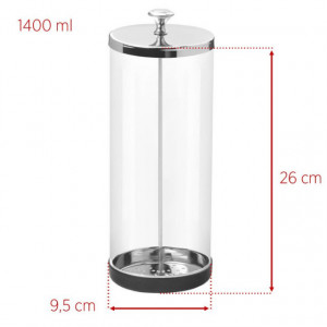 Recipient 1400ml dezinfectare