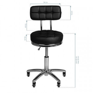 Scaun cosmetica rotativ