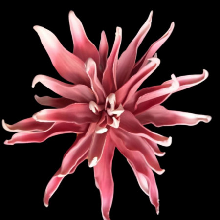 Floare decorativa ,Dalie roz D40cm