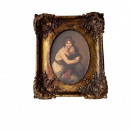 Rama foto stil baroc,auriu antichizat,26x19,5x2cm