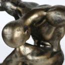 Statueta barbat in echilibru,bronz,L61cm