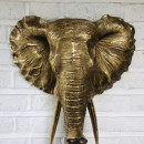 Decor perete cap elefant L42cm