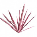 Floare decorativa ,buchet 11fire Dracena rosie L 108 cm
