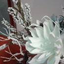 Floare decorativa Echeveria alba , H100cm