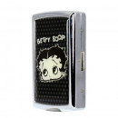 Tabachera Betty Boop, metalica, pentru tigarete de 85 mm (King Size), capacitate 10 buc
