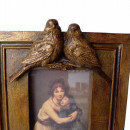 Rama foto doua randunici,auriu antichizat,26x19,5x3cm