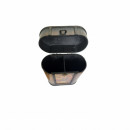 Cutie decorativa lemn cu motive japoneze gheise H40cm