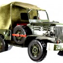 Macheta metalica masina de teren Jeep militar