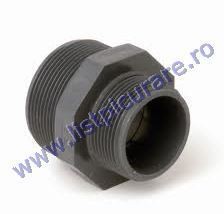 Niplu redus PE 1 1/2'' x 1 1/4''