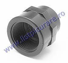 Mufa redusa PE 2'' x 1 1/4''