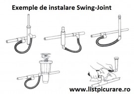 Legatura flexibila(Swing joint) 1/2'' - 1/2'' Fe