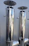 Burlan, tub inox DP(izolat) 500mm. Alege diametru Ø mm!