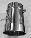 Clapeta reglare tiraj inox Ø 80 SP