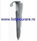 Carlig, tija fixare banda sau tub 16 sau 20 mm, L= 14 cm