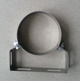 Colier inox L SP(neizolat)fixare pe zid. Alege diametru Ø mm!