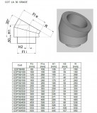 Cot inox 30 grade DP(izolat). Alege diametru Ø mm!