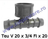 Teu V 20 x 3/4 Fi x 20