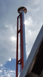 Kit cos fum din inox Ø 160mm, H= 4m, neizolat