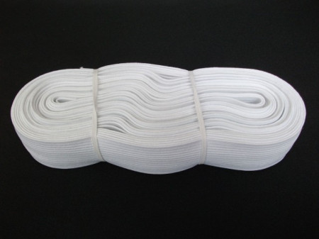 Elastic Oradea 40 mm alb si negru